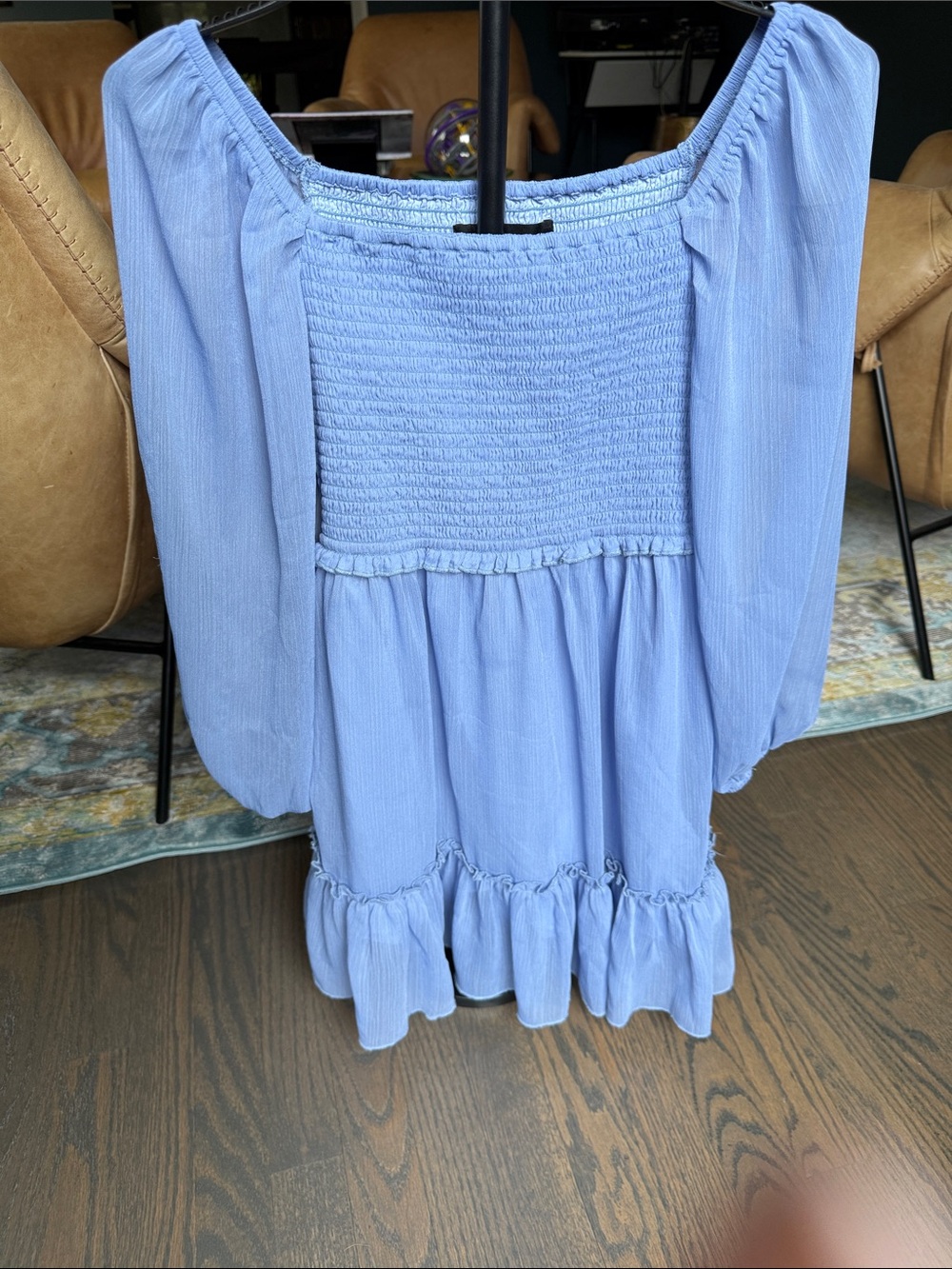 Tween Molly solid long sleeve dress